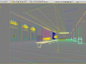 lobby 103 Modelo 3D