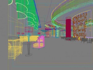 lobby 107 3D Model