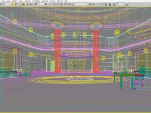 lobby 108 Model 3D