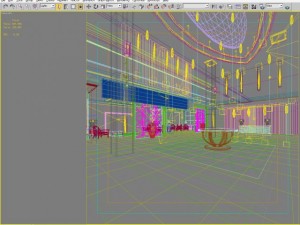 lobby 110 Modèle 3D