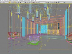 lobby 116 Model 3D