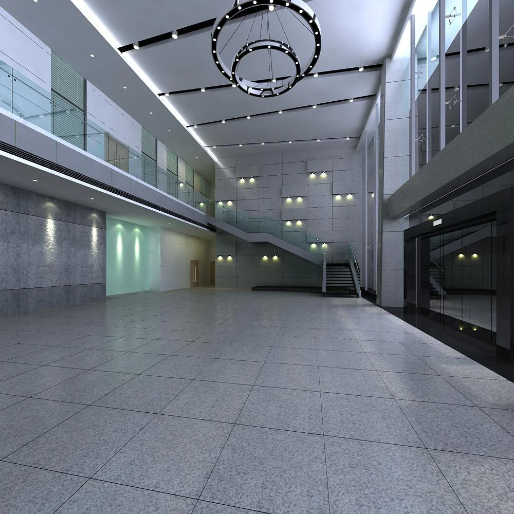 lobby 118 3D Model .c4d .max .obj .3ds .fbx .stl .blend 