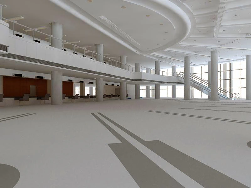 lobby 121 3D Model .c4d .max .obj .3ds .fbx .stl .blend 