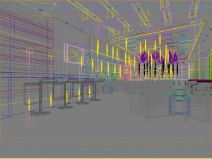 lobby 122 Model 3D