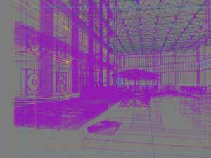 lobby 123 3D Model