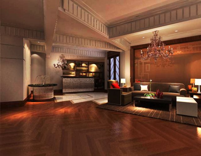 lobby 208 3Dモデル .c4d .max .obj .3ds .fbx .stl .blend 