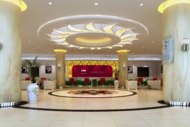 lobby 209 Model 3D .c4d .max .obj .3ds .fbx .stl .blend 