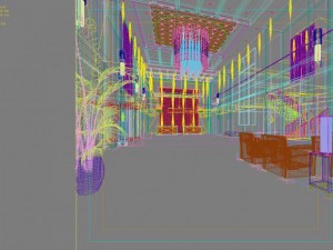 lobby 213 Model 3D