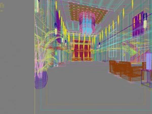 lobby 213 3D Model