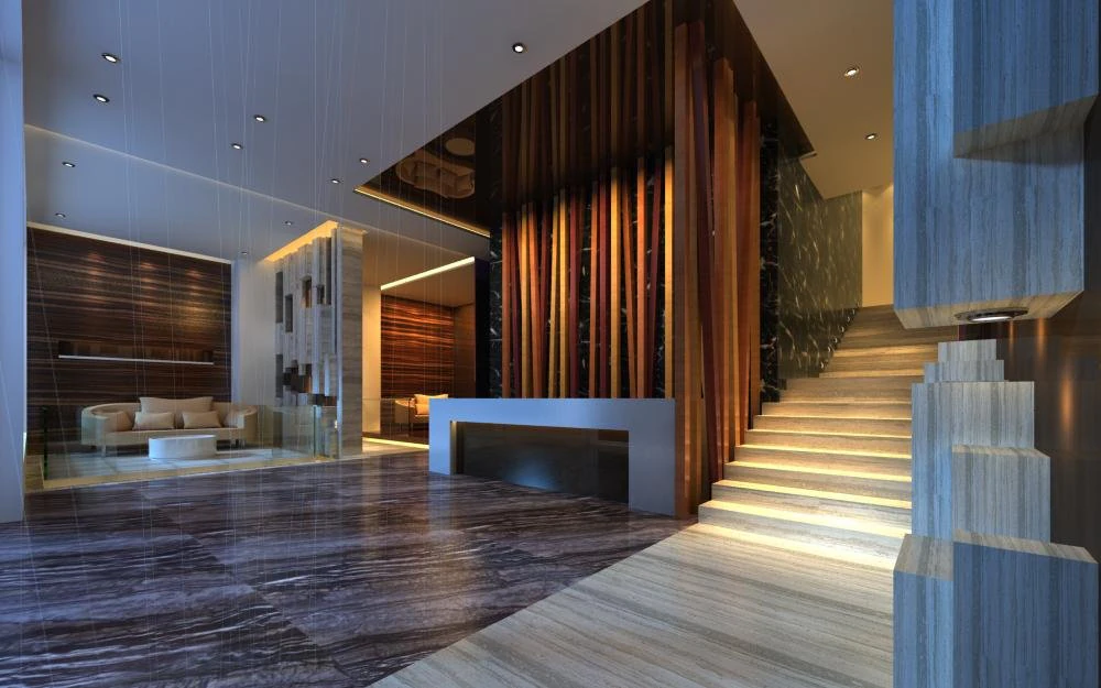 lobby 214 3D Model .c4d .max .obj .3ds .fbx .stl .blend 