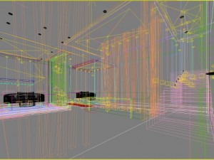lobby 214 3Dモデル