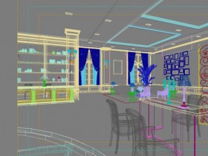 lobby 215 3D Model