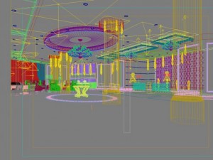 lobby 217 3D 模型
