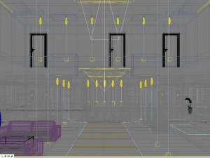 lobby 222 3D Model