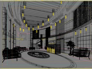 lobby 227 3D Model