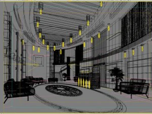 vest&iacute;bulo 227 Modelo 3D