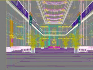 lobby 230 3D Model