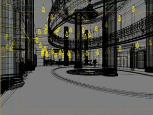 lobby 232 3D Model