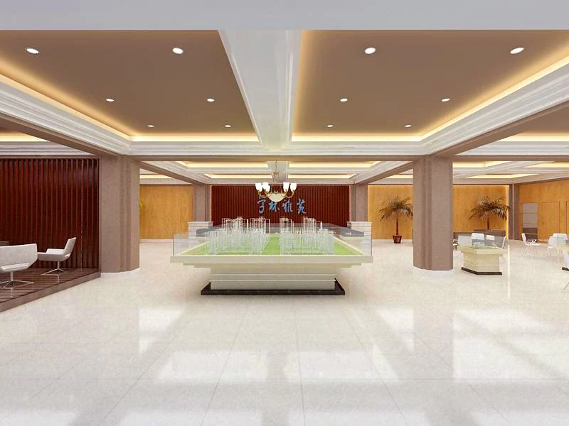 lobby 234 3D Model .c4d .max .obj .3ds .fbx .stl .blend 