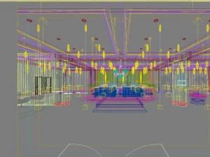 lobby 234 3D Model