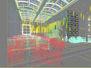 lobby 235 3D Model