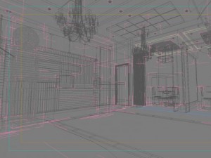 lobby 237 Modelo 3D