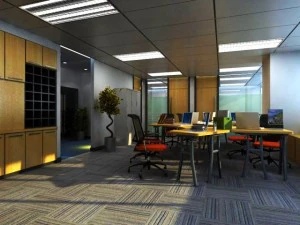 B&uuml;ro 023 3D Modell