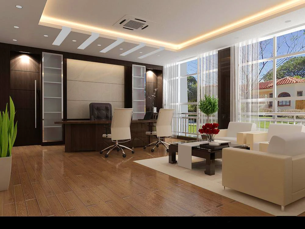 office 025 3D Model .c4d .max .obj .3ds .fbx .stl .blend 