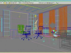 office 025 3D Model