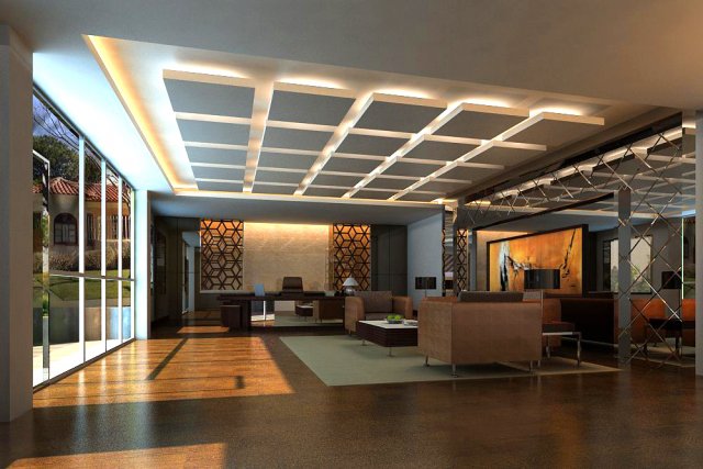 office 027 3D 模型 .c4d .max .obj .3ds .fbx .stl .blend 