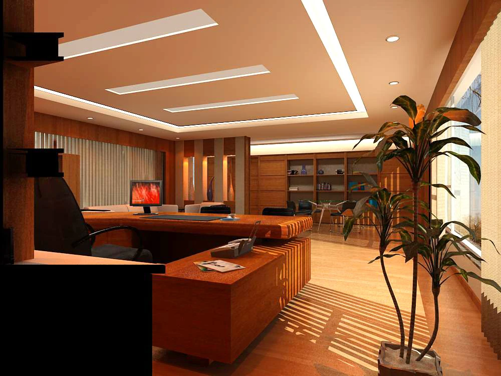 office 031 3D Model .c4d .max .obj .3ds .fbx .stl .blend 