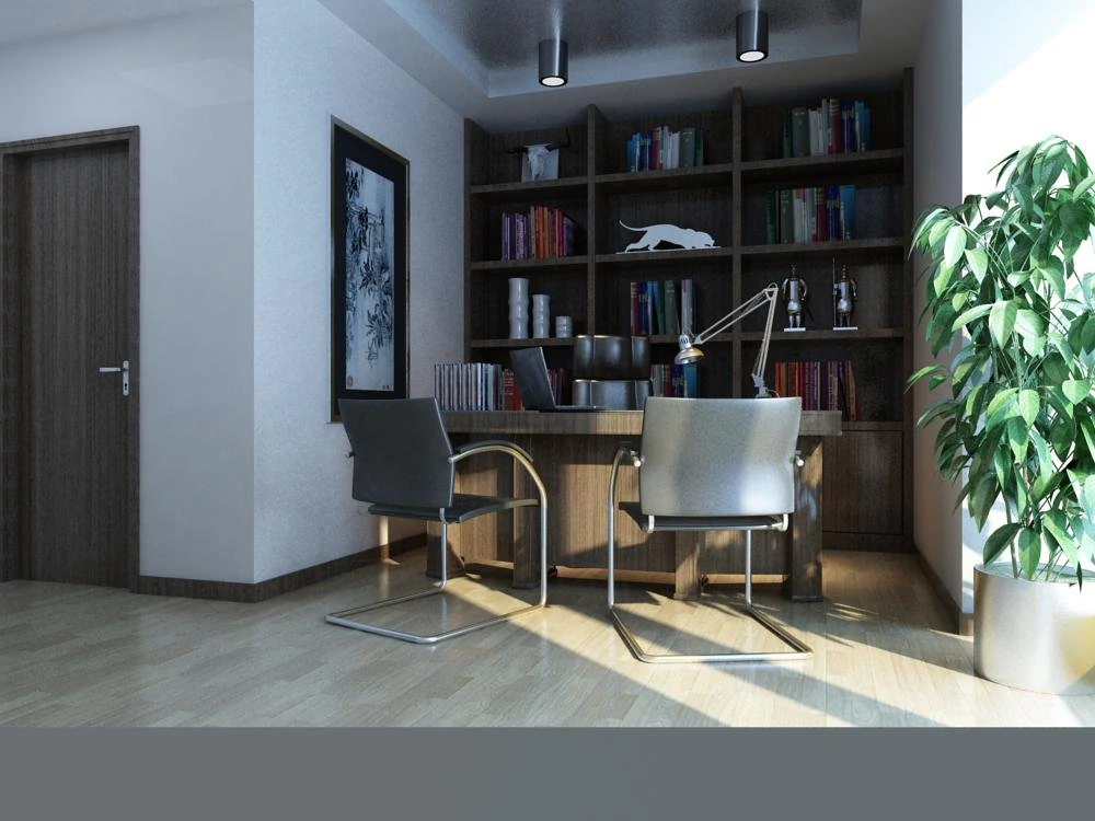 office 038 3D Model .c4d .max .obj .3ds .fbx .stl .blend 