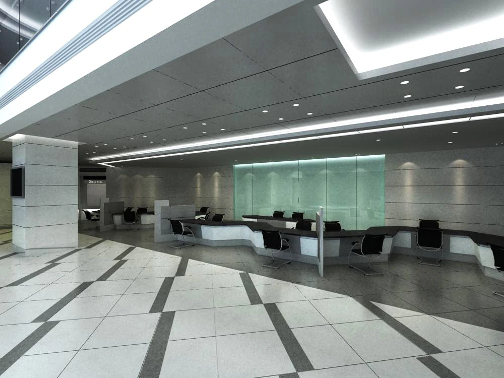office 058 3D Model .c4d .max .obj .3ds .fbx .stl .blend 