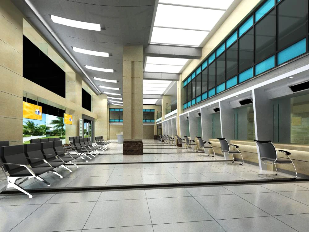 office 062 3D Model .c4d .max .obj .3ds .fbx .stl .blend 