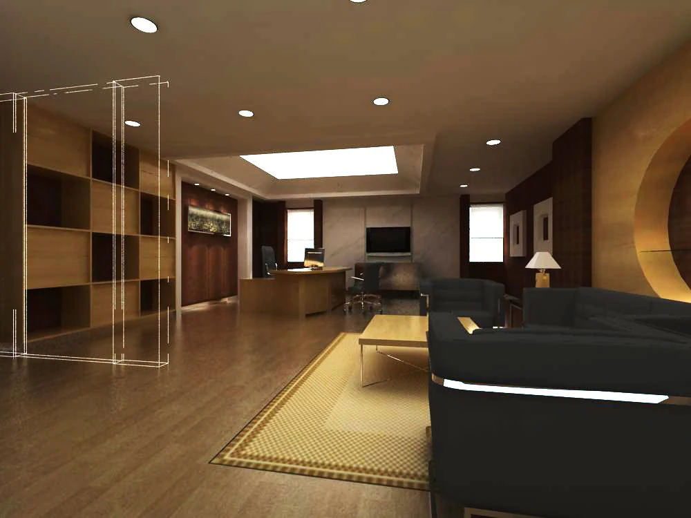 office 063 3D Model .c4d .max .obj .3ds .fbx .stl .blend 