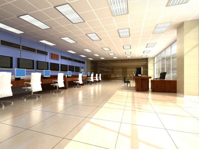 office 070 3D Model .c4d .max .obj .3ds .fbx .stl .blend 