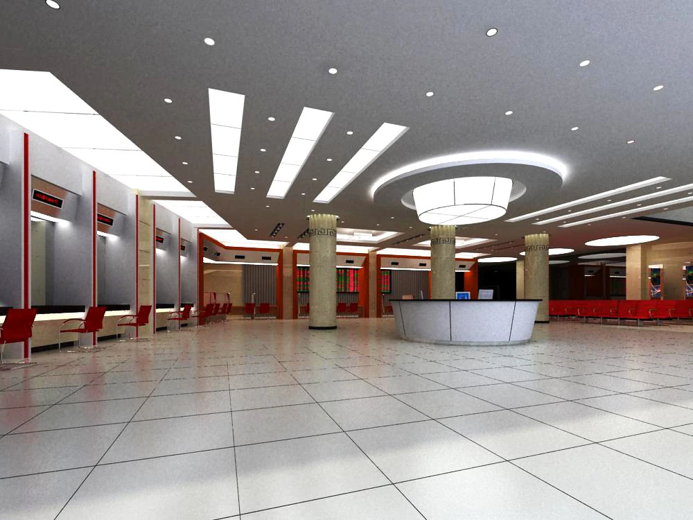 office 075 3D Model .c4d .max .obj .3ds .fbx .stl .blend 