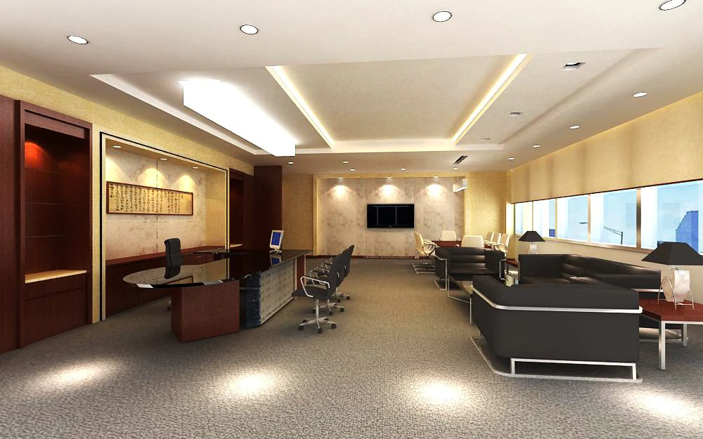 office 077 3D Model .c4d .max .obj .3ds .fbx .stl .blend 