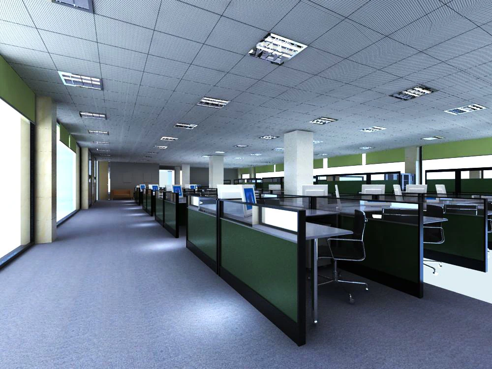 office 078 3D Model .c4d .max .obj .3ds .fbx .stl .blend 