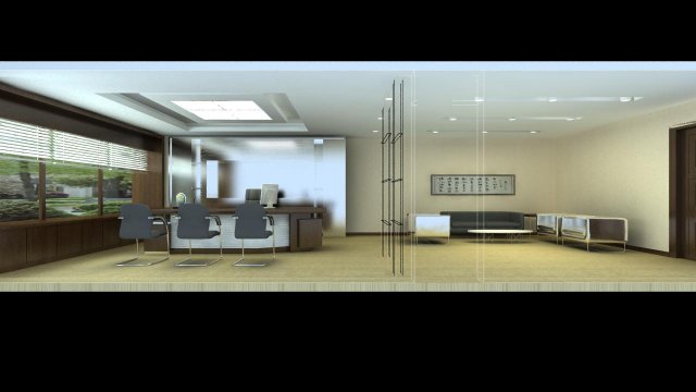 office 085 3D Model .c4d .max .obj .3ds .fbx .stl .blend