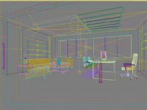 office 086 3D Model