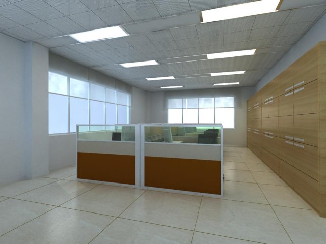 office 087 3D Model .c4d .max .obj .3ds .fbx .stl .blend 