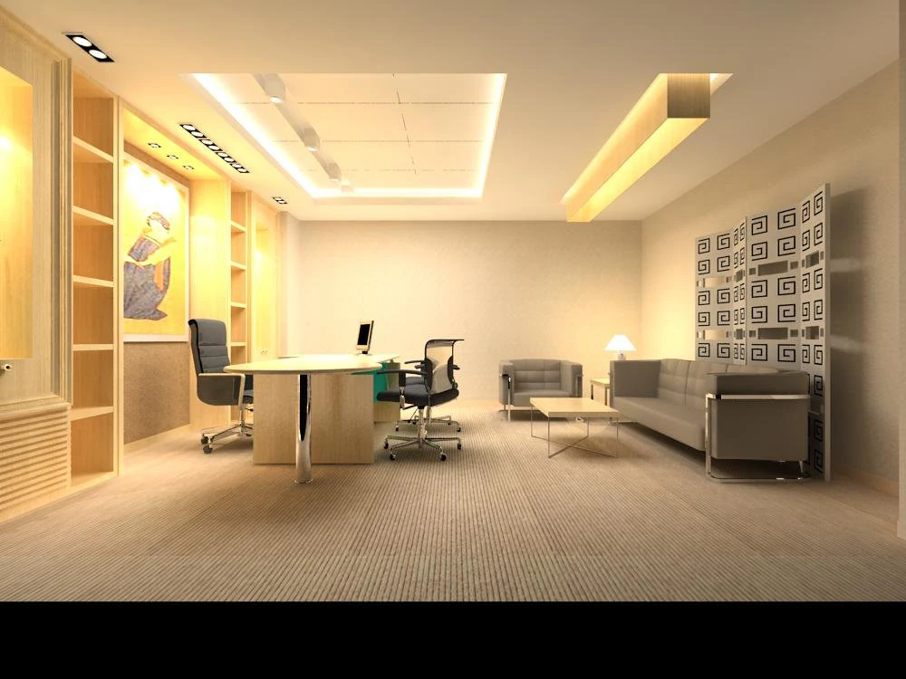office 091 3D Model .c4d .max .obj .3ds .fbx .stl .blend 
