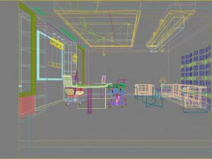 office 091 3D Model