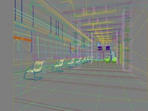 office 100 3D Model