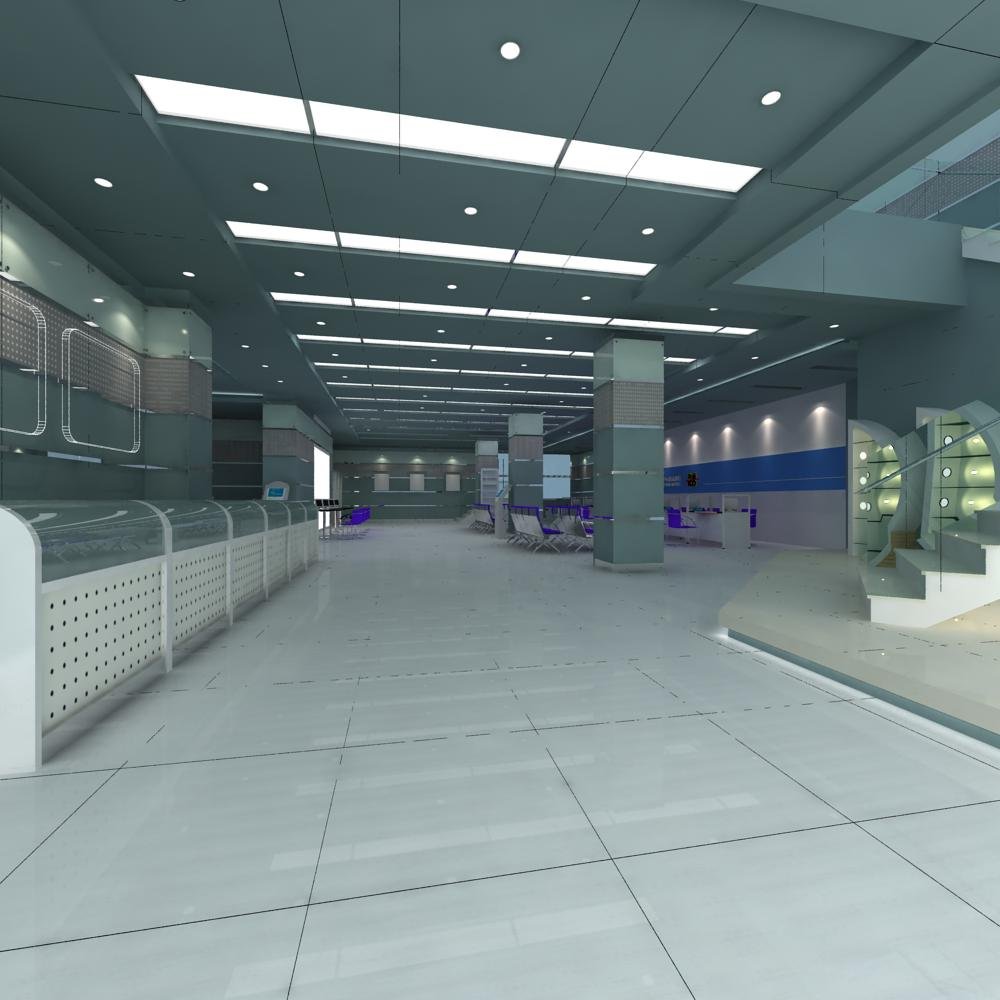 Мод office. Premises 3d