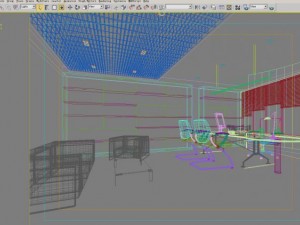 office 105 3D-Modell