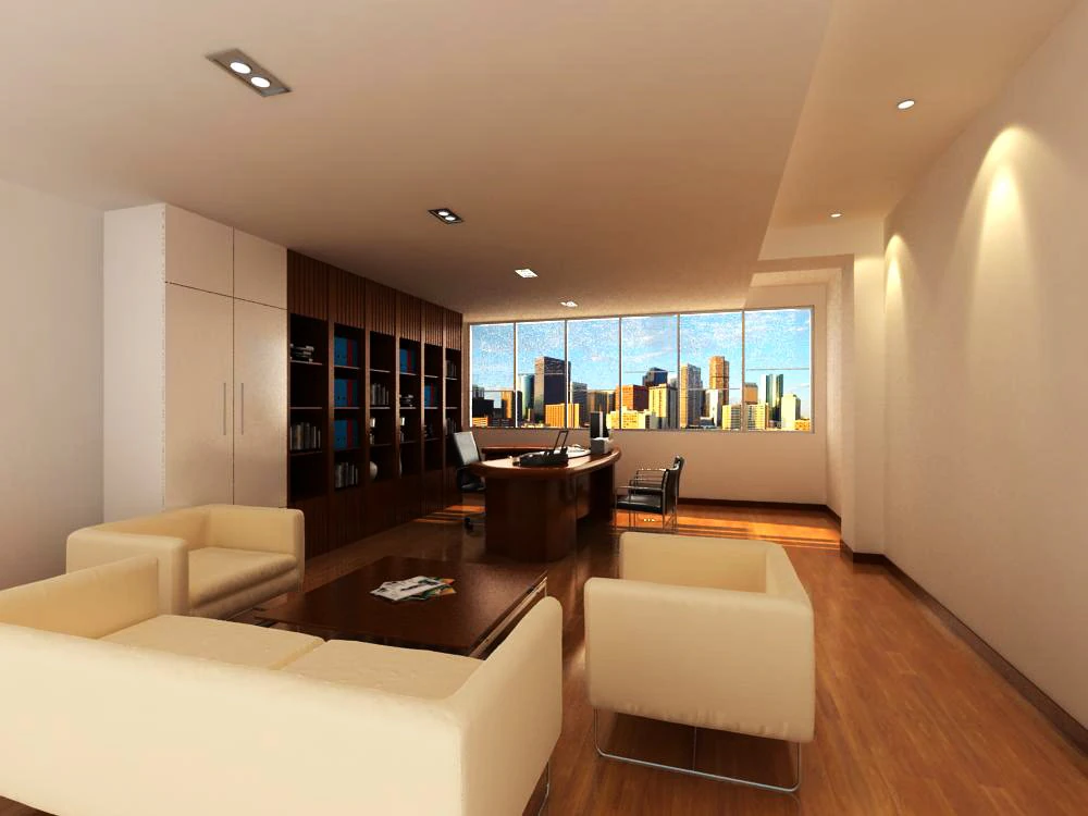 office 104 3D Model .c4d .max .obj .3ds .fbx .stl .blend 