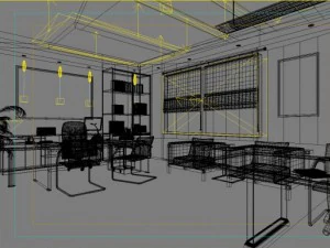 office 108 3D Model