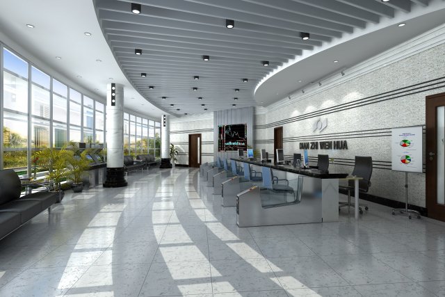 office 110 Modelo 3D .c4d .max .obj .3ds .fbx .stl .blend 